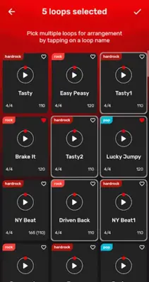 Drum Loops - Rock Beats android App screenshot 12