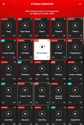 Drum Loops - Rock Beats android App screenshot 5