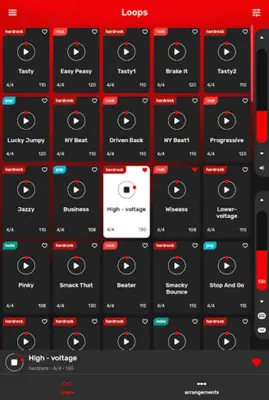 Drum Loops - Rock Beats android App screenshot 6