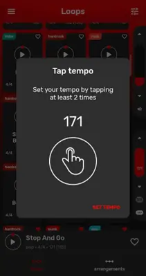 Drum Loops - Rock Beats android App screenshot 8